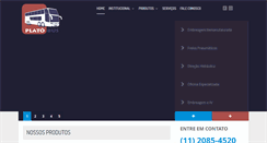Desktop Screenshot of platobus.com.br